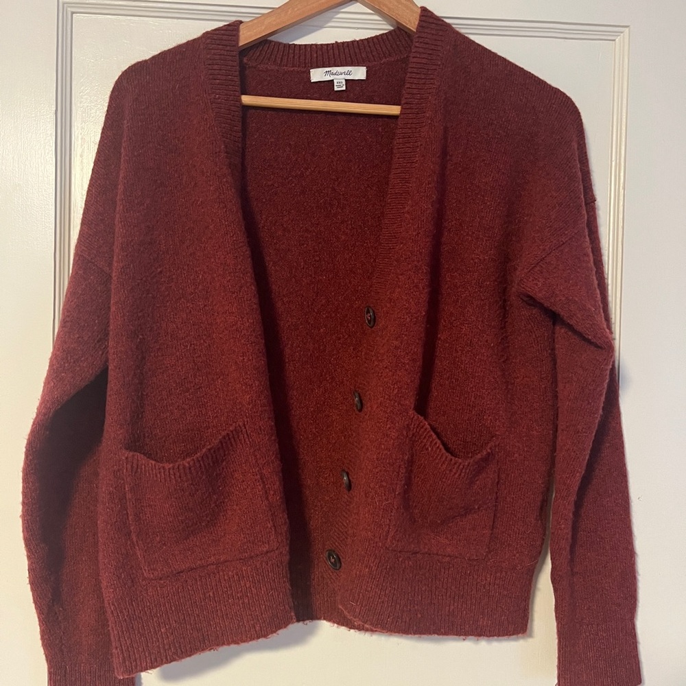 Madewell Arbour v neck cardigan